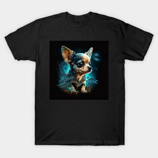 Chihuahua Puppy doggy dog Sci-fi T-Shirt